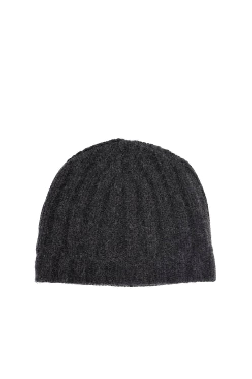 Drumohr Ribbed Pure Cashmere Beanie