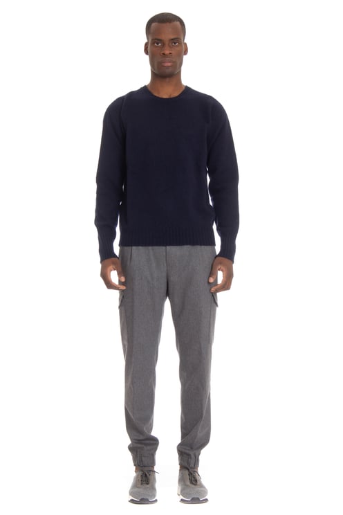Drumohr Lambswool Crewneck Sweater