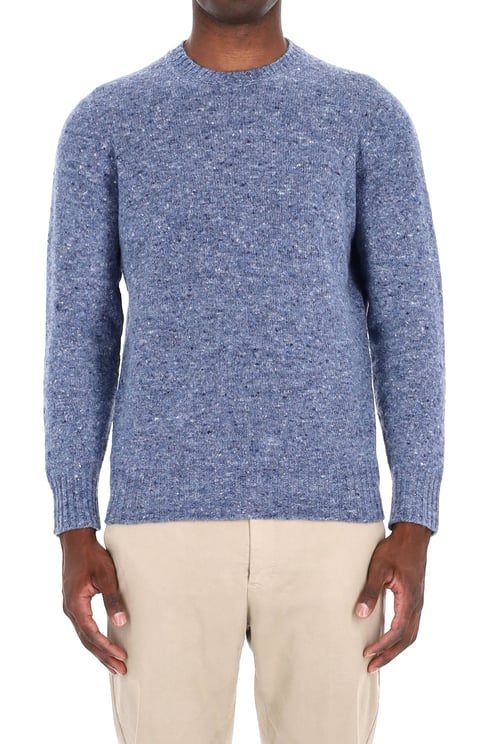 Drumohr Sale Pepe Wool-Cashmere Crewneck Sweater