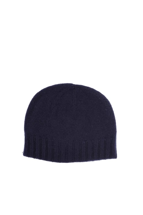 Drumohr Reversible Pure Cashmere Beanie Biscottino Design