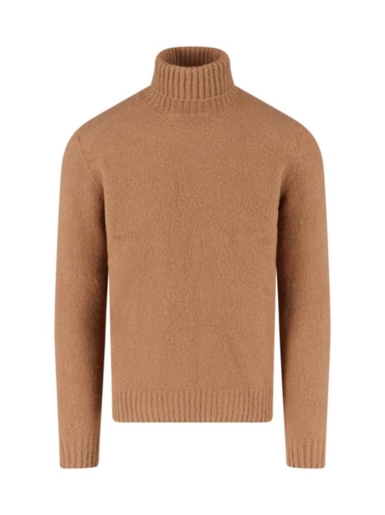 Drumohr Turtleneck Sweater – Brown