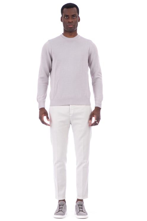 Drumohr Cotton Fine 5 Crewneck Sweater