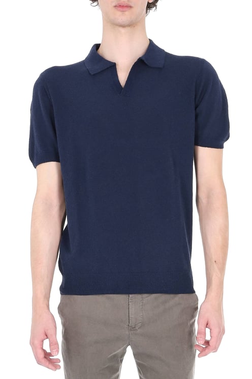 Drumohr Light Cotton Toweling Polo Shirt