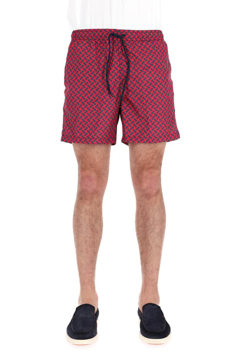Drumohr Macro Biscottino Quick-Dry Swim Shorts