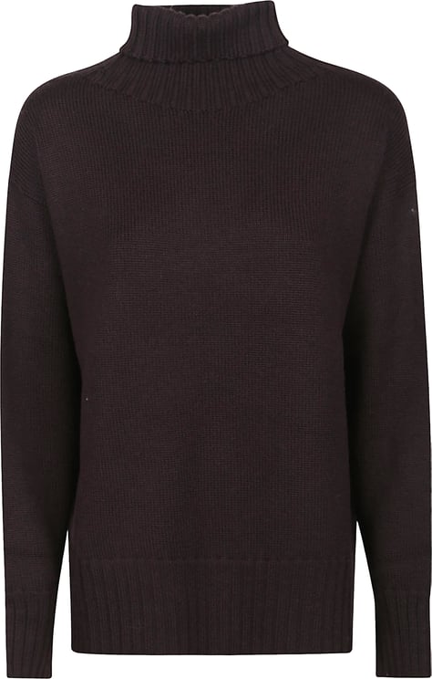 Drumohr Over Turtle Neck Sweater Brown