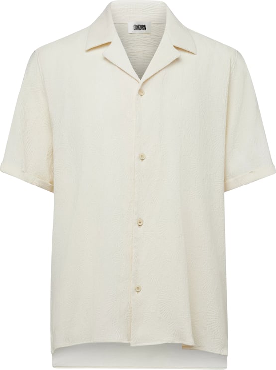 Drykorn Drykorn Bijan_2 Korte Mouw Overhemden Off White 152305 Bijan_2