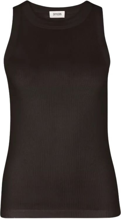 Drykorn Drykorn Olina Singlets Donkerbruin 520026 Olina