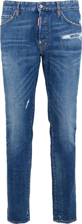 Dsquared2 Medium Wash Teddy Jeans