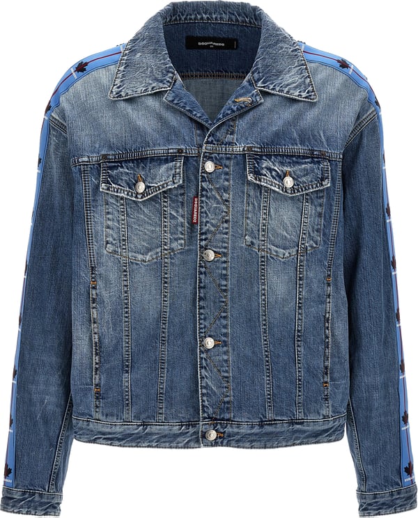 Dsquared2 Dsquared² Blue Cotton Denim Jacket