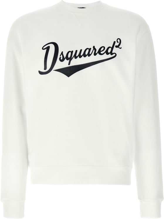 Dsquared2 Dsquared² White Cotton Sweatshirt