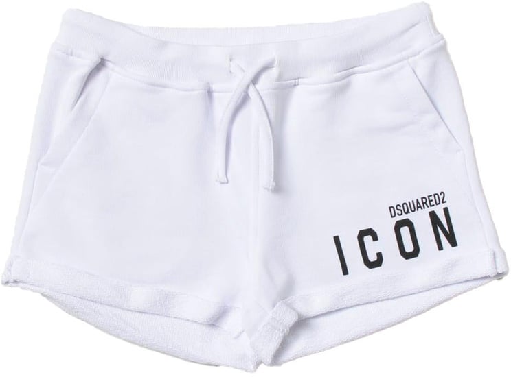 Dsquared2 dsquared2 - shorts - dq1680-d003g-bianco