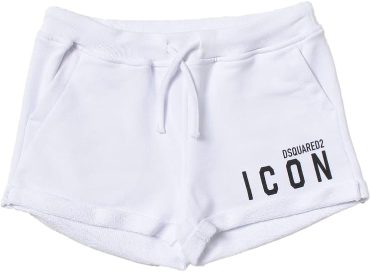 Dsquared2 dsquared2 - shorts - dq1680-d003g-bianco