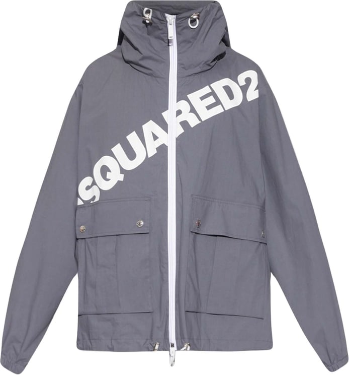 Dsquared2 Dsquared2 Logo Hooded Windbreaker