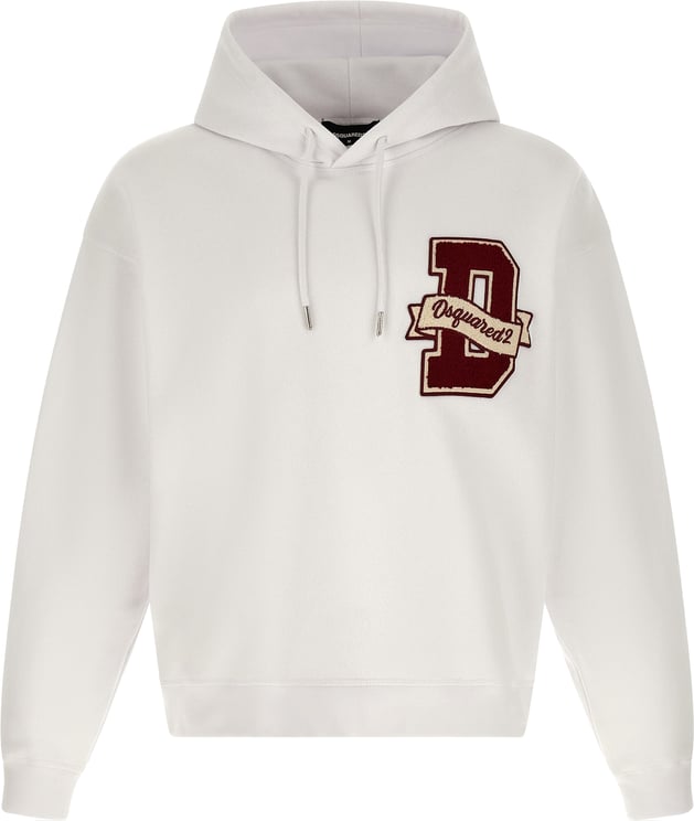 Dsquared2 Dsquared² White Cotton Sweatshirt