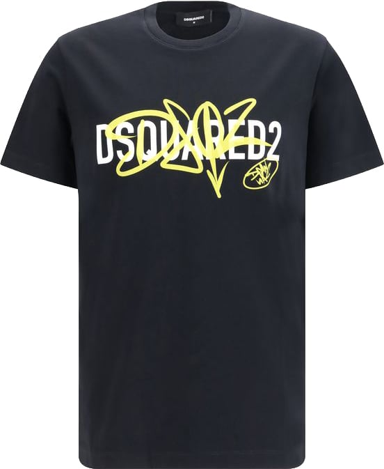 Dsquared2 Dsquared² Black Cotton T-Shirt