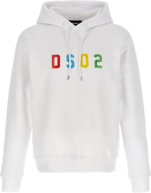 Dsquared2 Dsquared² White Cotton Sweatshirt