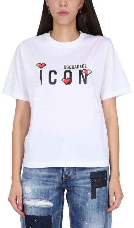 Dsquared2 ICON GAME LOVER T-SHIRT