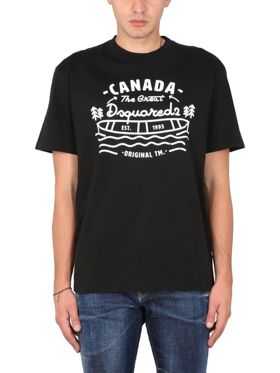Dsquared2 LOGO PRINT T-SHIRT