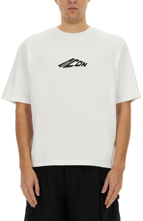 Dsquared2 "ICON NEW GENERATION LOOSE FIT" T-SHIRT