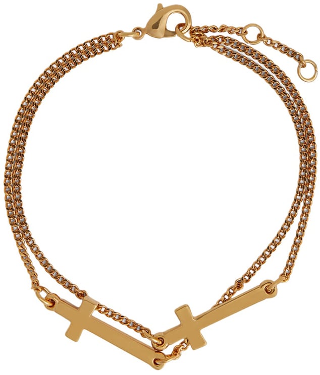 Dsquared2 "JESUS" BRACELET WITH CROSS PENDANT