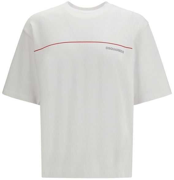 Dsquared2 Dsquared² White Cotton T-Shirt