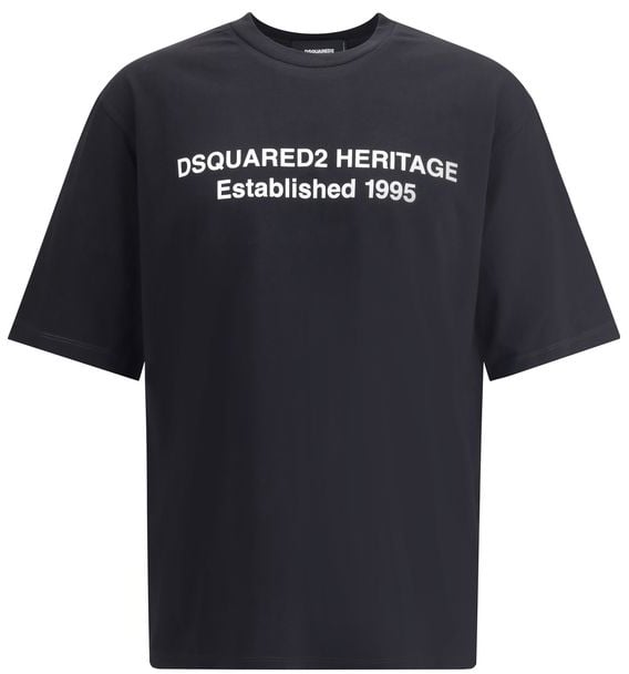 Dsquared2 Dsquared² Black Cotton T-Shirt