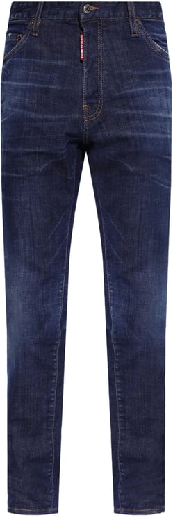 Dsquared2 Teddyjeans in marineblauw