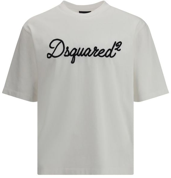 Dsquared2 Dsquared² White Cotton T-Shirt