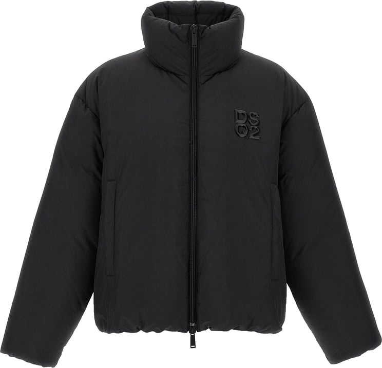 Dsquared2 Dsquared² Black Polyester Full-Length Jacket