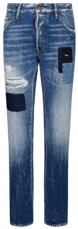 Dsquared2 Dsquared2 Cotton Jeans Blue