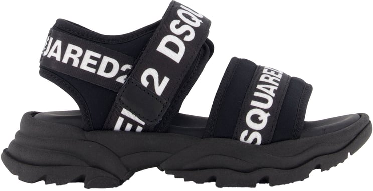Dsquared2 Dsquared2 Jongens Sandalen In Zwart