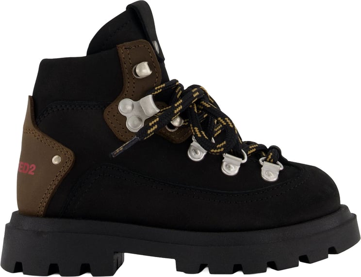 Dsquared2 Dsquared2 Unisex Laarzen In Zwart