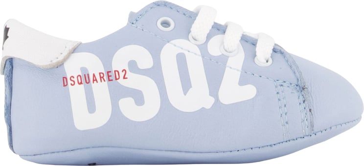 Dsquared2 Dsquared2 Baby Unisex Sneakers In Licht Blauw