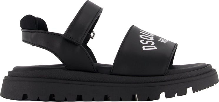 Dsquared2 Dsquared2 Unisex Sandalen In Zwart