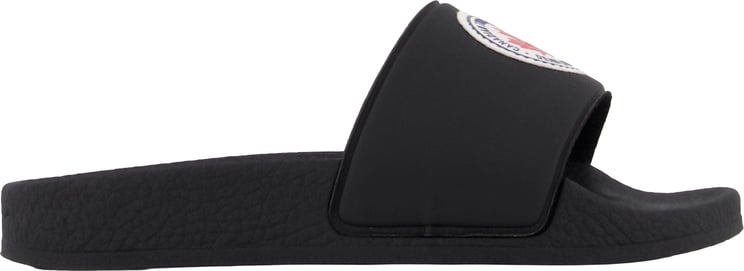 Dsquared2 Dsquared2 Jongens Slippers In Zwart