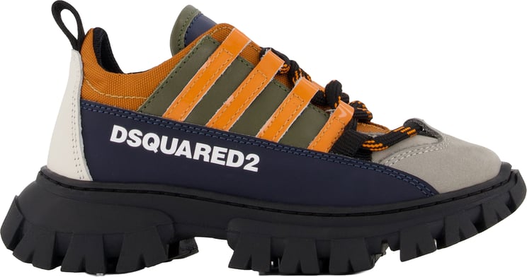 Dsquared2 Dsquared2 Unisex Sneakers In Oranje