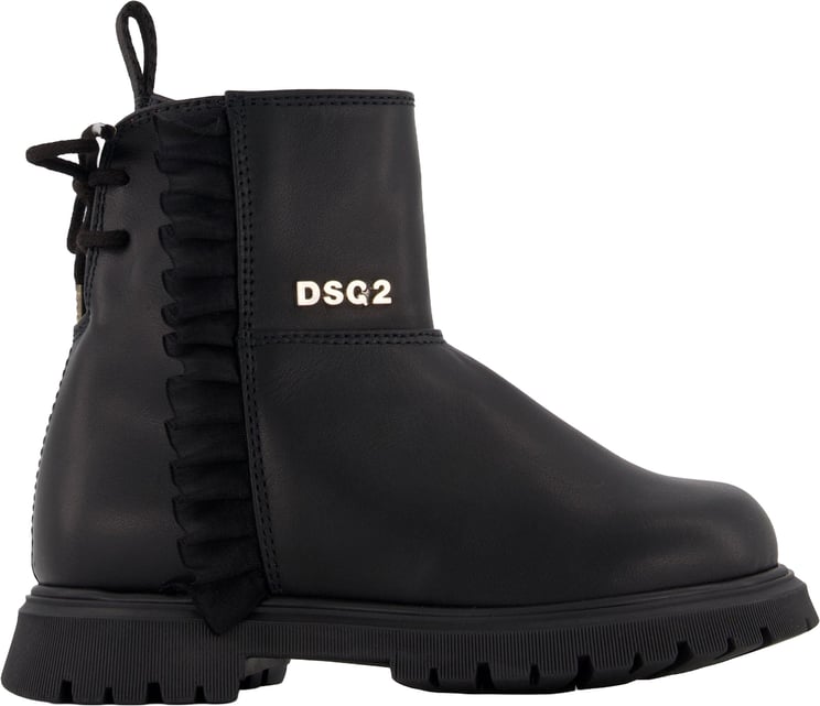 Dsquared2 Dsquared2 Meisjes Laarzen In Zwart