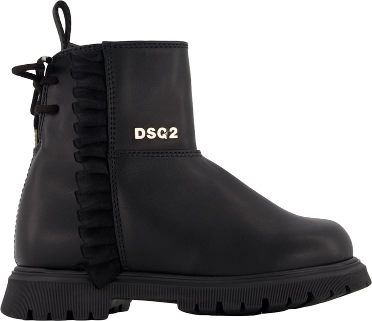Dsquared2 Dsquared2 Meisjes Laarzen In Zwart