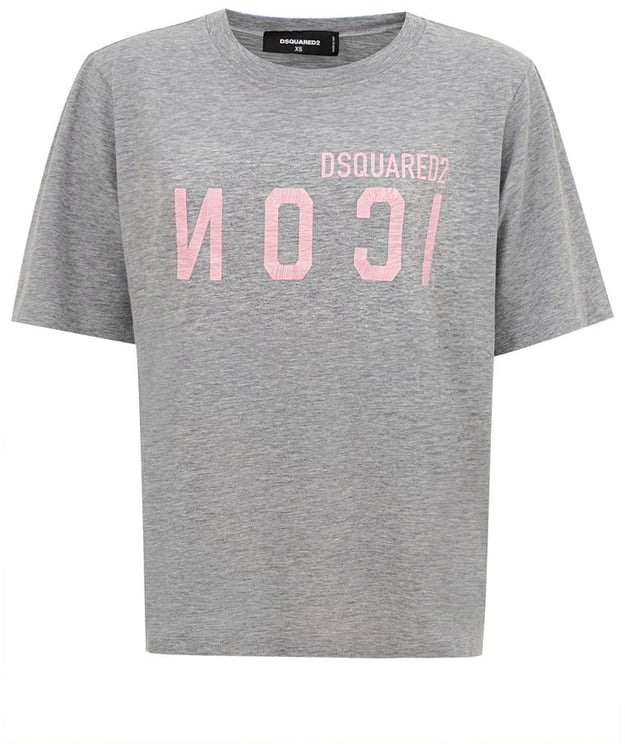 Dsquared2 Dsquared² Gray Cotton T-Shirt