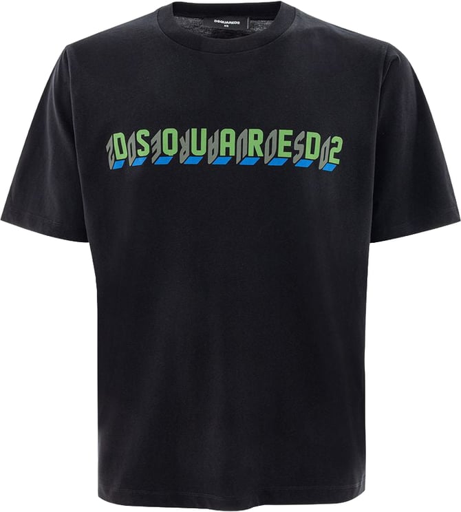 Dsquared2 Dsquared² Black Cotton T-Shirt