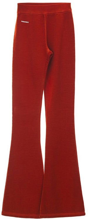 Dsquared2 Dsquared² Red Cotton Athletic Pants