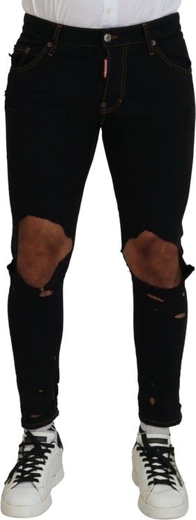 Dsquared2 Dsquared² Black Cotton Skinny Pants
