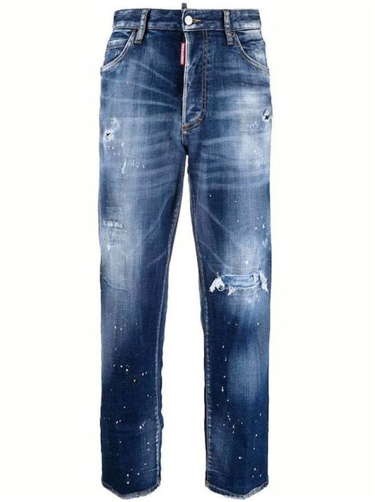 Dsquared2 Dsquared² Blue Cotton Jeans Denim