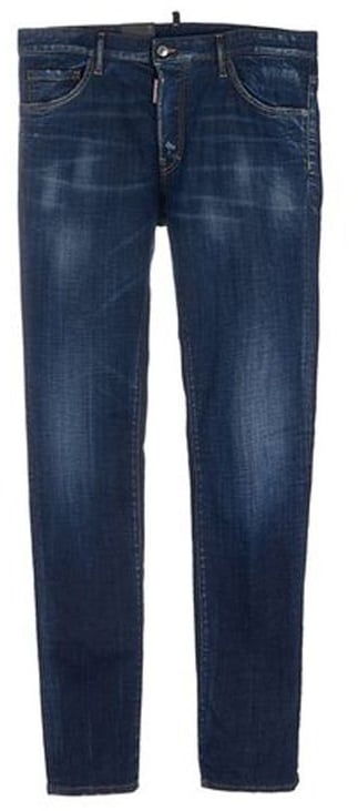 Dsquared2 Dsquared² Blue Cotton Skinny Jeans