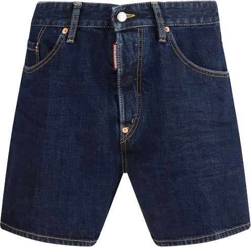 Dsquared2 Dsquared² Blue Cotton Bermuda Shorts