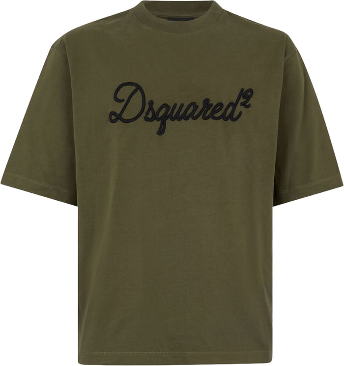 Dsquared2 Dsquared2 Embroidered Loose Fit T-Shirt