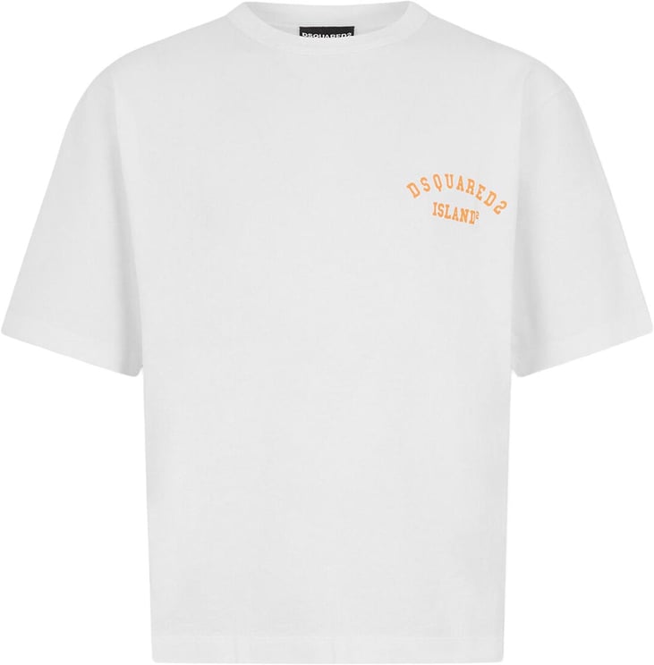 Dsquared2 Vintage Dyed Loose Fit T-Shirt