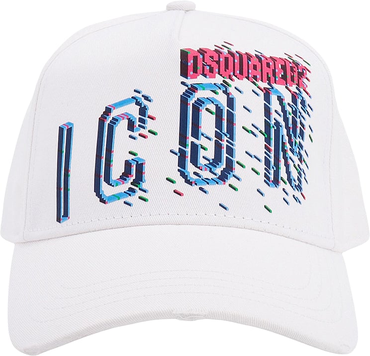 Dsquared2 Icon Pixel Logo Baseball Cap
