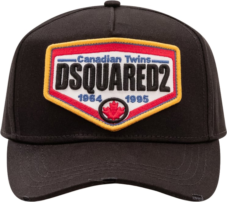 Dsquared2 Cappello da Baseball con Patch Grafica