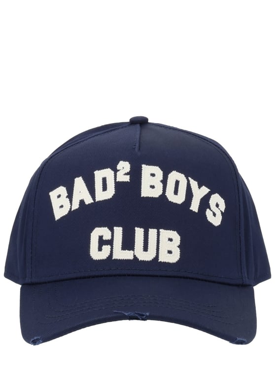 Dsquared2 Navy D2 College Bad Boys Club Hat